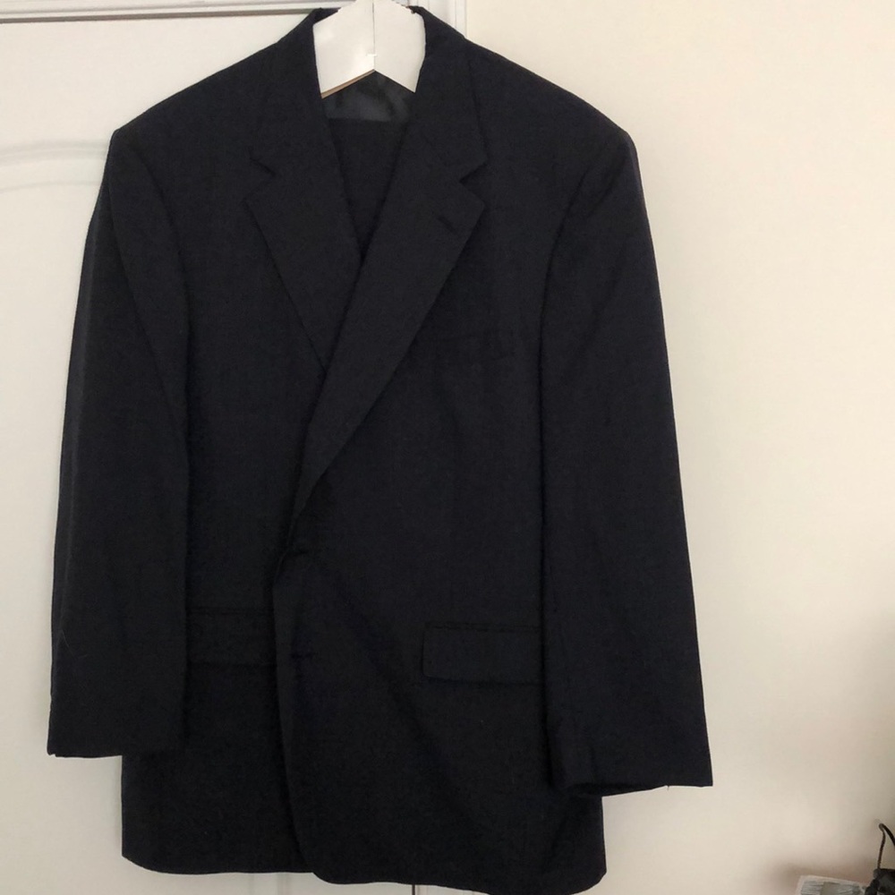 Men’s Navy Suit Jacket and Pants